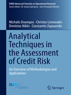 cover image of Analytical Techniques in the Assessment of Credit Risk